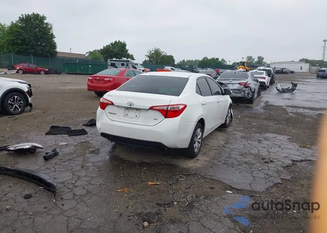 2016 Toyota Corolla Le из США, поврежденный, VIN 2T1BURHEXGC570976